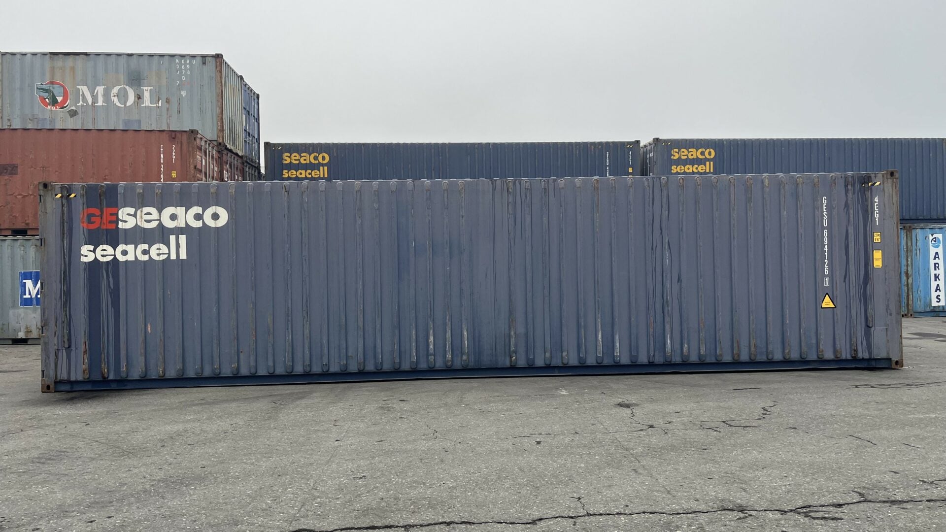 40‑Fuß HC Palettenbreiter Seecontainer – Robuste Lagerlösung für Transport