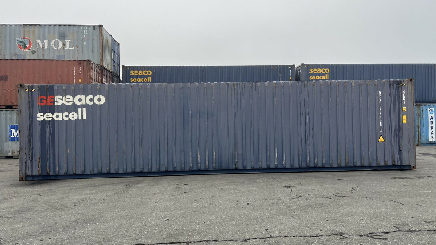 40‑Fuß HC Pallet Wide Maritimer Container Für Zwei Paletten