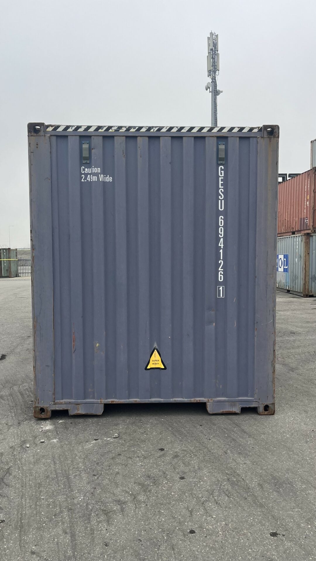 40‑Fuß HC Palettenbreiter Seecontainer – Robuste Lagerlösung für Transport