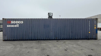 Robuster 40‑Fuß HC Pallet Wide Seecontainer mit Stahlrahmen