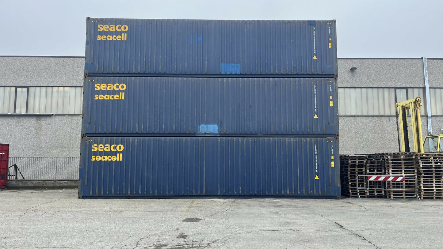 40‑Fuß HC Pallet Wide Maritimer Container Für Zwei Paletten