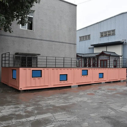Contenedores Ejido SP02 Piscina Modulare 11,8 m Fibra Vetro Rosa