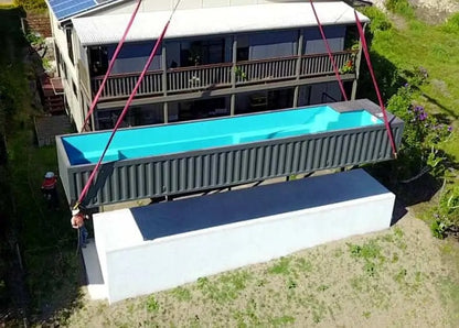 Contenedores Ejido SL Piscina Portatile 40 piedi Grigio