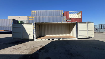 Maritimer Container 20 Fuß Open Side Gebraucht