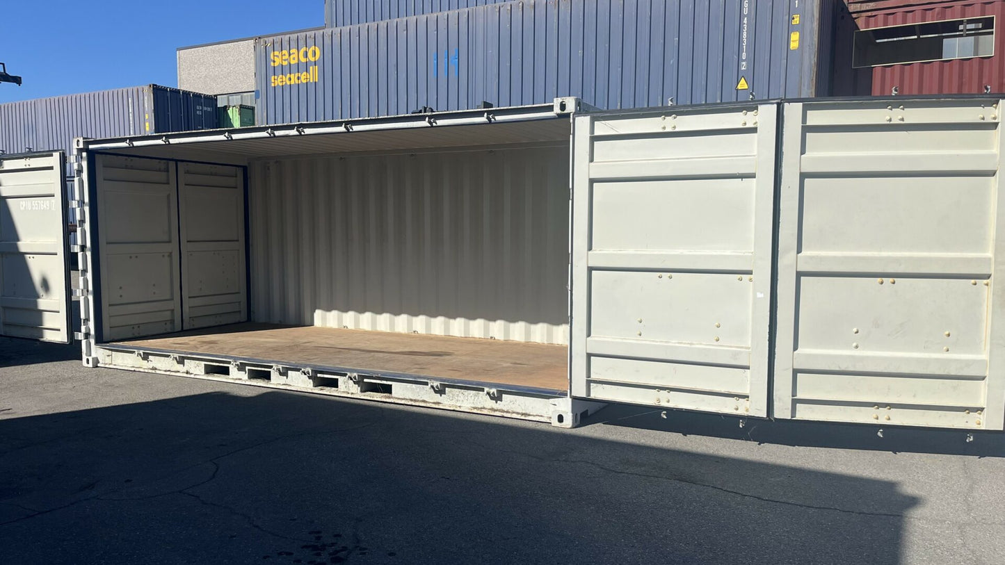 Maritimer Container 20 Fuß Open Side Gebraucht