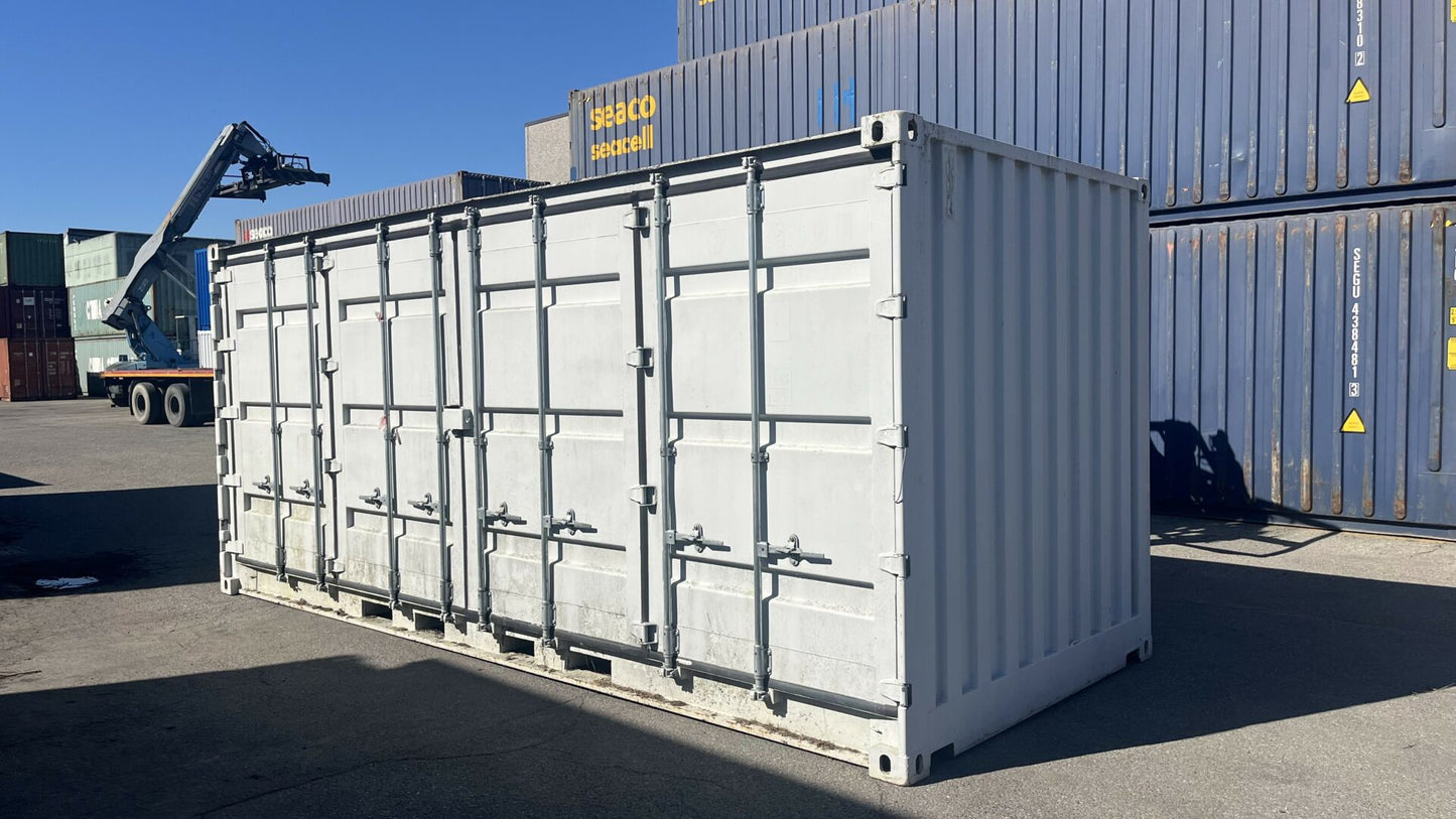 Maritimer Container 20 Fuß Open Side Gebraucht