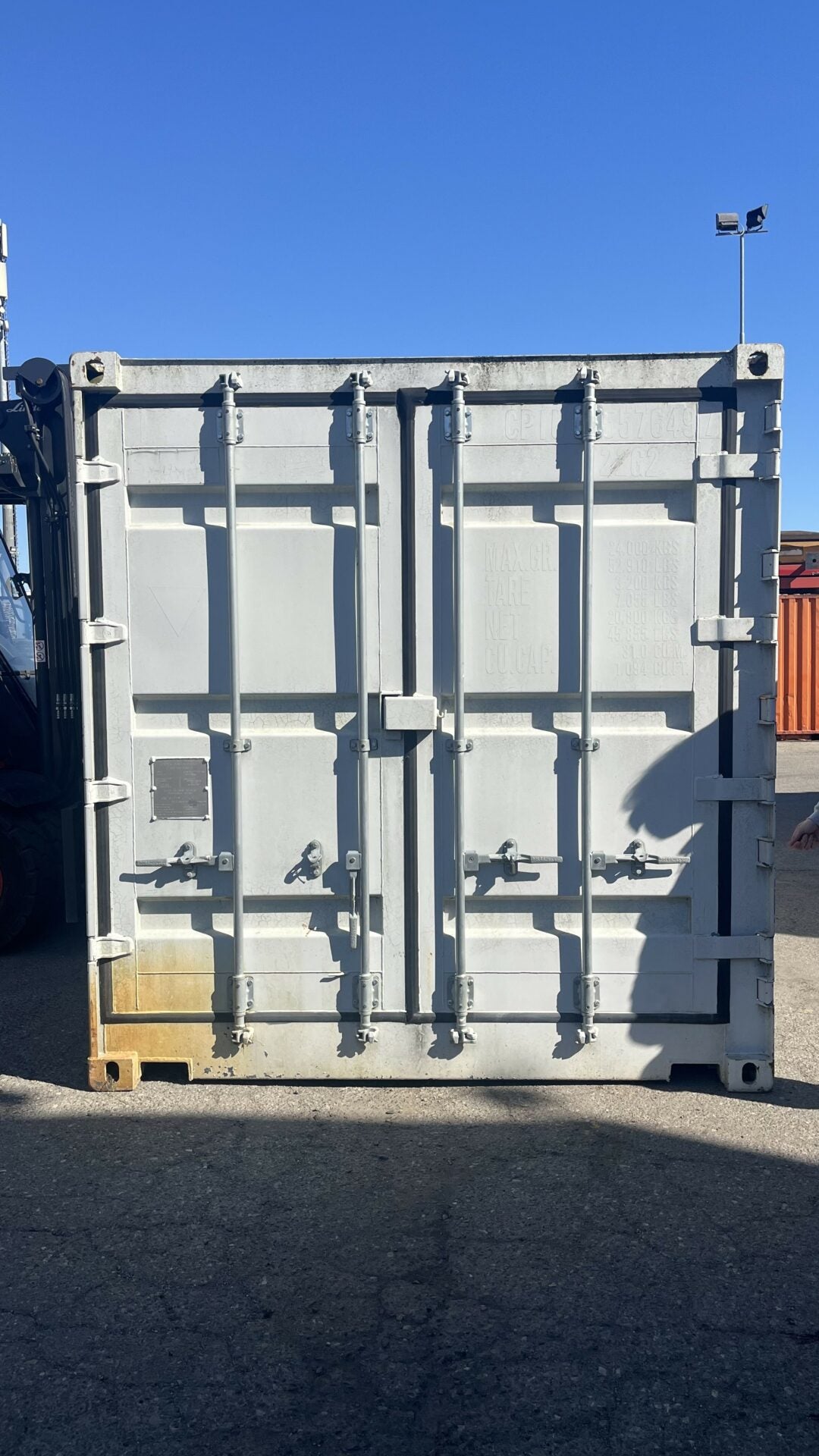 Maritimer Container 20 Fuß Open Side Gebraucht