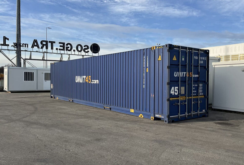 Container Cassa Mobile 45 Piedi ISO Box Dry 13,60 m