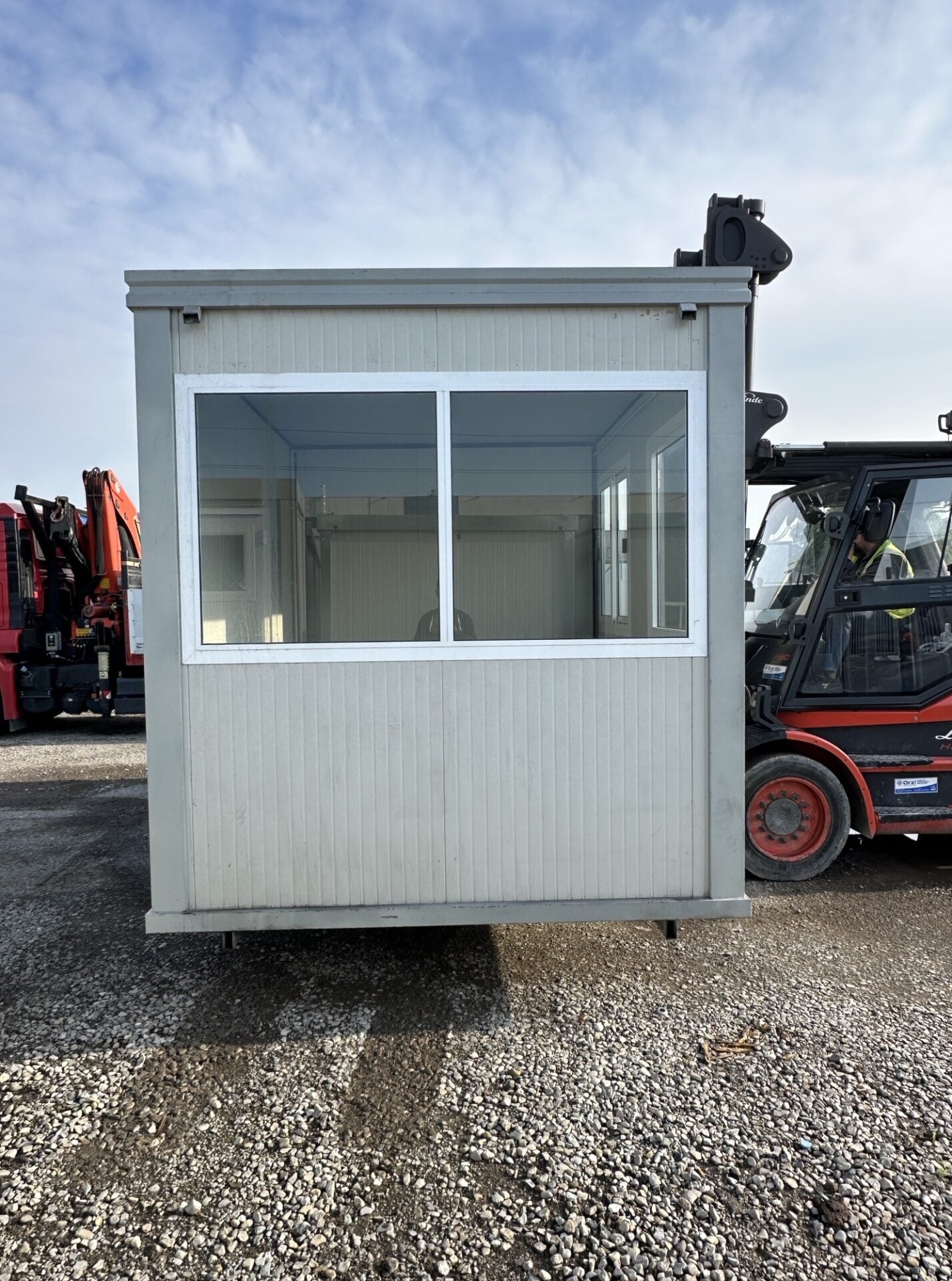 5-Meter Box Open Space, Interne Höhe 240 cm, Verwendet