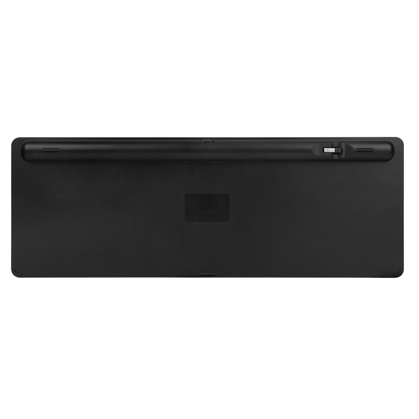 INOVU SWL10 Negro Teclado Inalámbrico Ultra Delgado Solar AZERTY