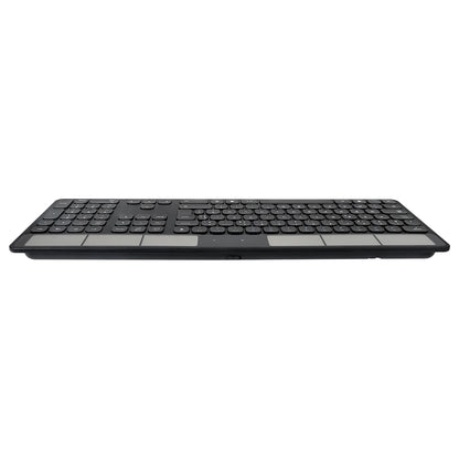 INOVU SWL10 Negro Teclado Inalámbrico Ultra Delgado Solar AZERTY