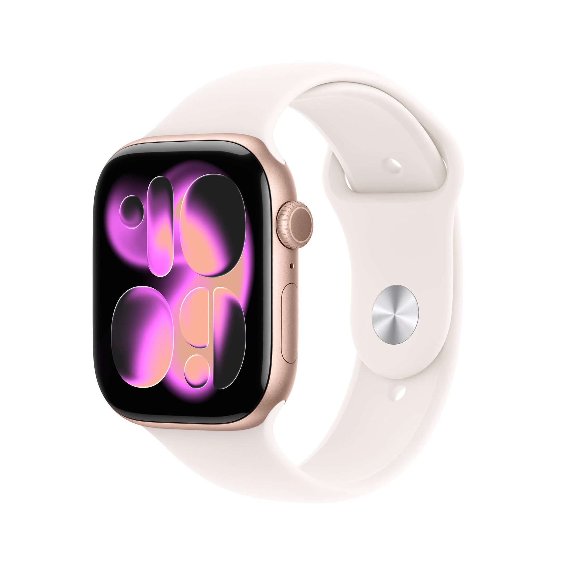Apple Watch 11 GPS 46 mm Aluminio Oro Rosa Correa M/L