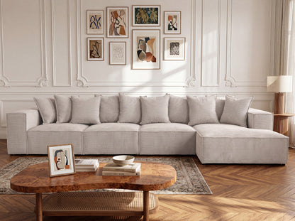 Luxusbetten24 Designer Sofa Largo L Maxi Cord