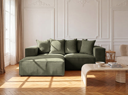 Luxusbetten24 Largo L Mini Designer Sofa Cord