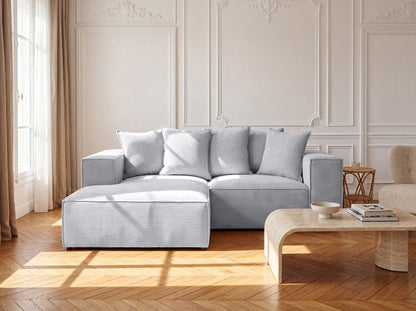 Luxusbetten24 Largo L Mini Designer Sofa Cord