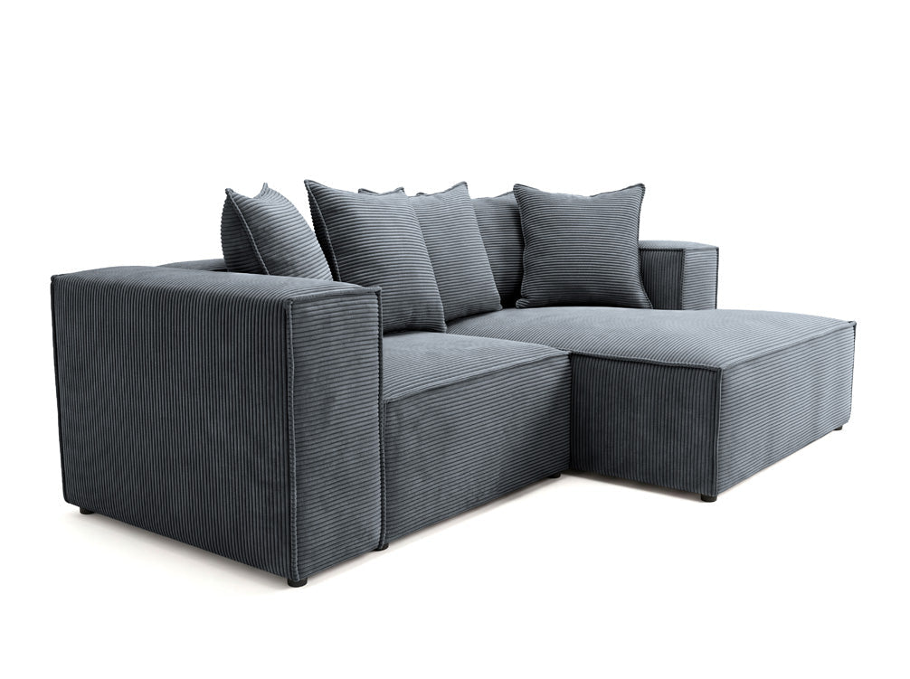 Luxusbetten24 Largo L Mini Designer Sofa Cord