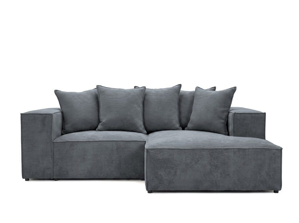 Luxusbetten24 Largo L Mini Designer Sofa Cord