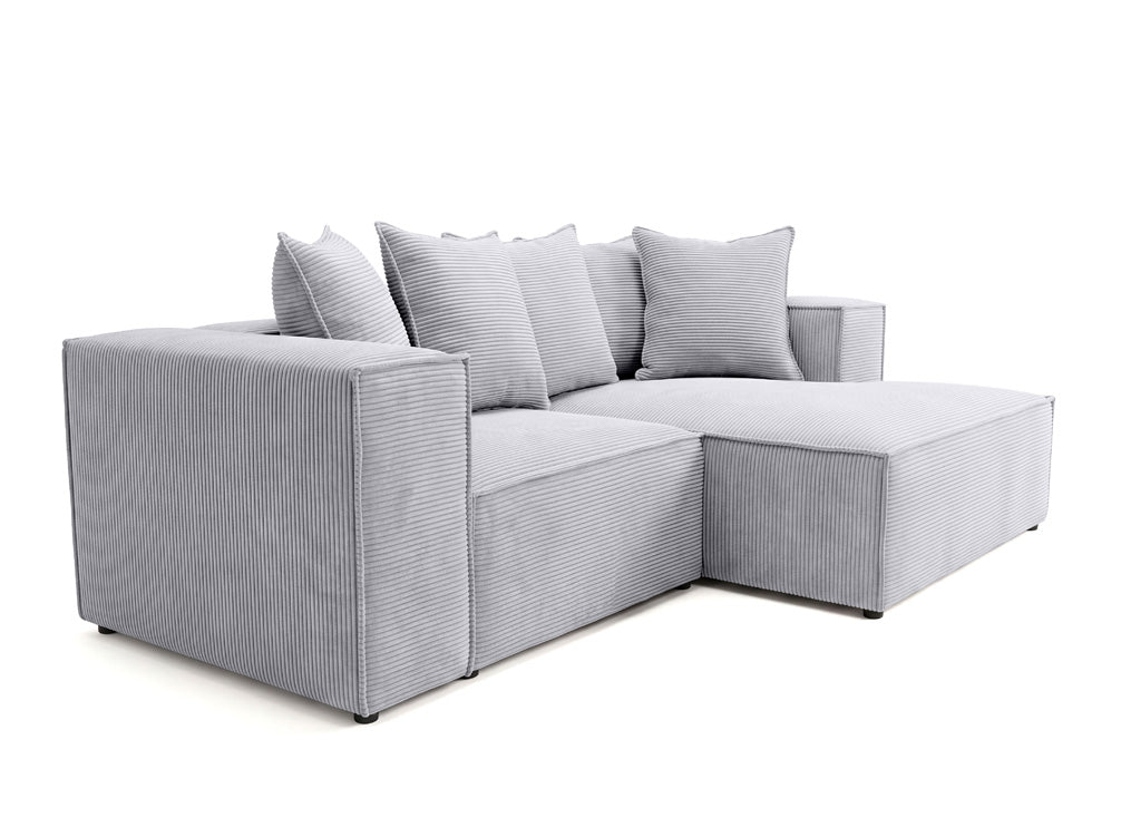 Luxusbetten24 Largo L Mini Designer Sofa Cord