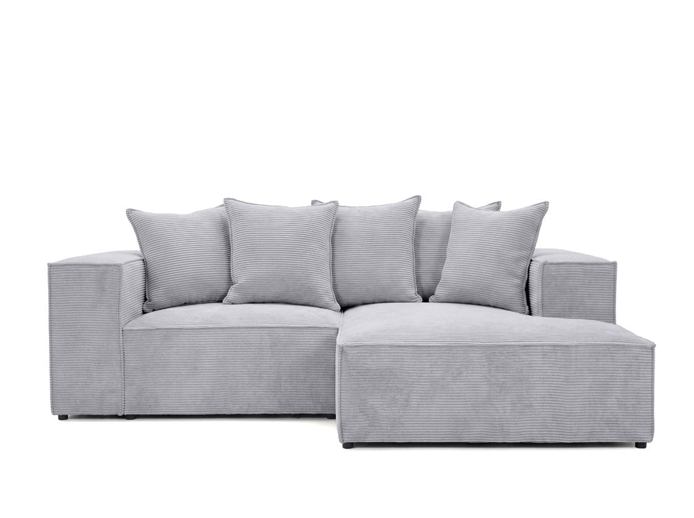 Luxusbetten24 Largo L Mini Designer Sofa Cord