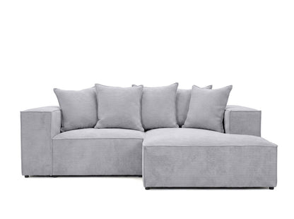 Luxusbetten24 Largo L Mini Designer Sofa Cord