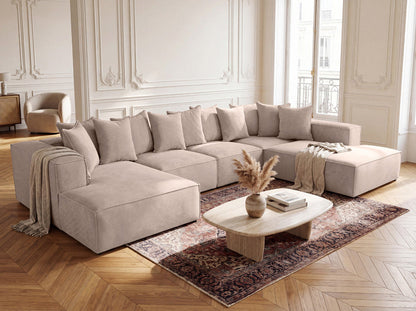 Luxusbetten24 Designer Largo U XXL Sofa Cord