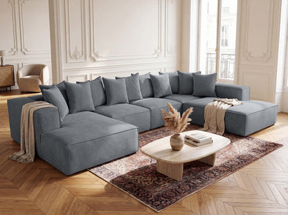 Luxusbetten24 Designer Largo U XXL Sofa Cord