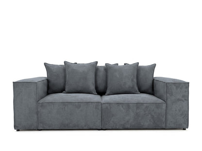 Luxusbetten24 Designer Sofa Largo 3‑Sitzer Cord