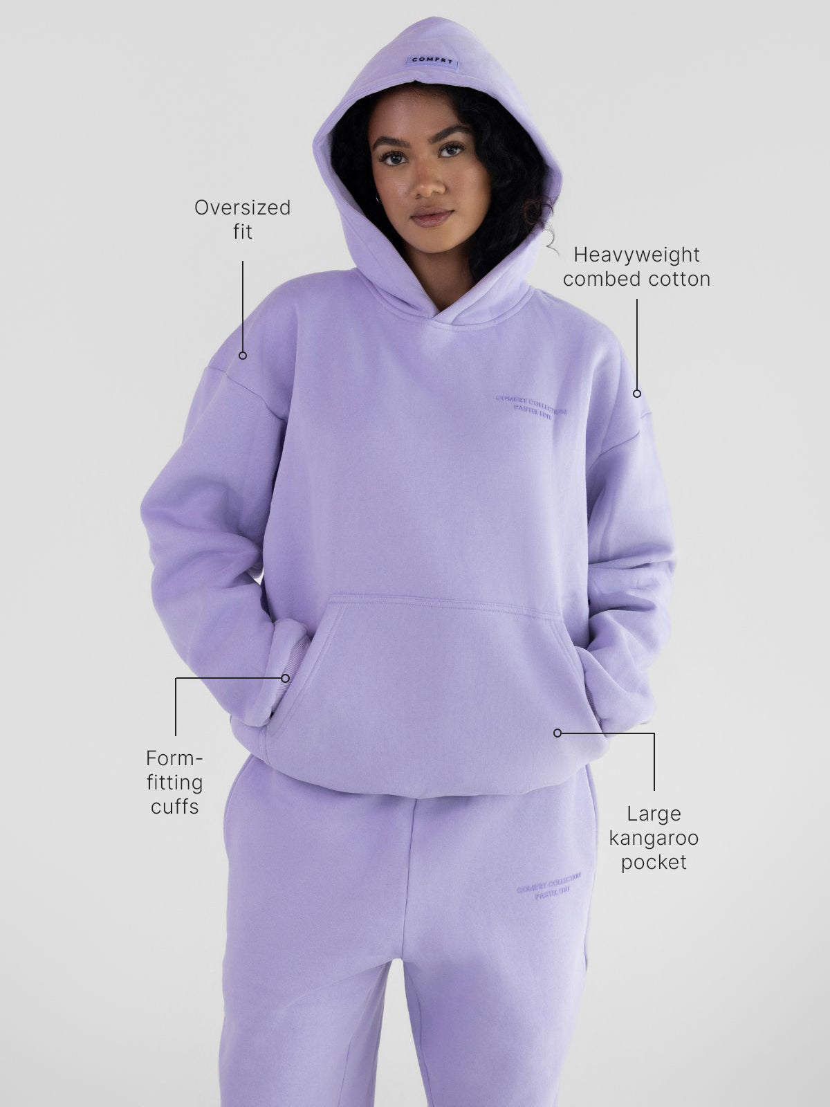 Comfrt Pastel Hoodie
