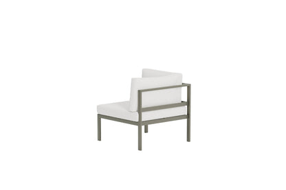 Luxusbetten24 Sofi Loungesessel Eckmodul mit Kissen für den Außenbereich