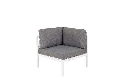 Luxusbetten24 Sofi Loungesessel Eckmodul mit Kissen für den Außenbereich