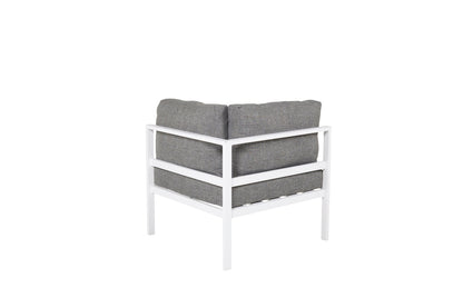 Luxusbetten24 Sofi Loungesessel Eckmodul mit Kissen für den Außenbereich