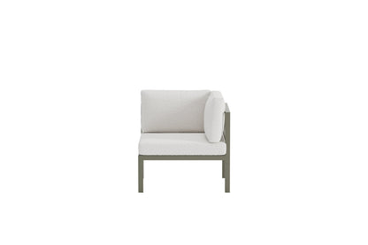 Luxusbetten24 Sofi Loungesessel Eckmodul mit Kissen für den Außenbereich