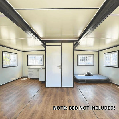 CHERY Moderne Erweiterbare Fertighaus 5,5 x 6 m mit Schrank