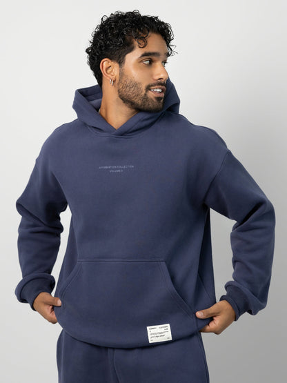 Comfrt Kapuzenpullover Oversized Passform Superweicher Baumwollmix Unisex Stil