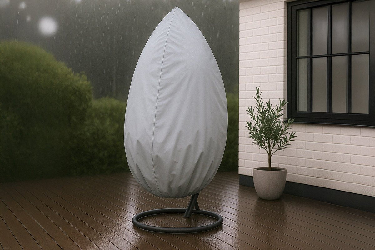 Möbelabdeckung Aeris Grauer Polyester‑Schutz für Wohnzimmermöbel und Esszimmer