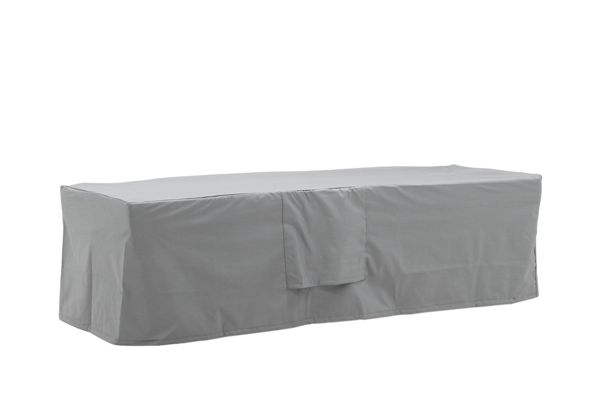 Luxusbetten24 Fortea Möbelabdeckung Grau 180x60x50 cm