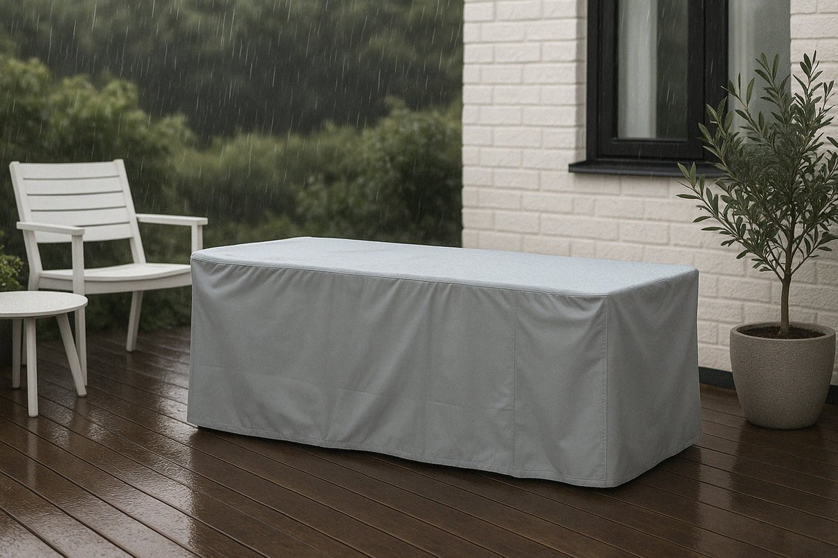 Luxusbetten24 Fortea Möbelabdeckung Grau 180x60x50 cm