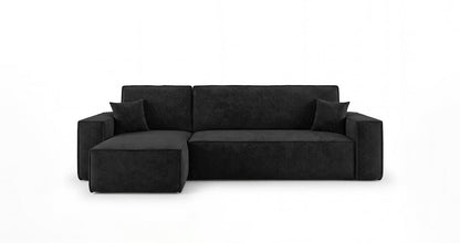 Designer Sofa Lunaro Mini Cord mit Schlaf- und Klappfunktion