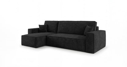 Designer Sofa Lunaro Mini Cord mit Schlaf- und Klappfunktion