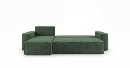 Designer Sofa Lunaro Mini Cord mit Schlaf- und Klappfunktion