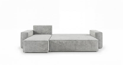 Designer Sofa Lunaro Mini Cord mit Schlaf- und Klappfunktion