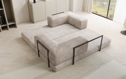 OUTLET - Designer Sofa Lazy 3 Sitzer in Cord
