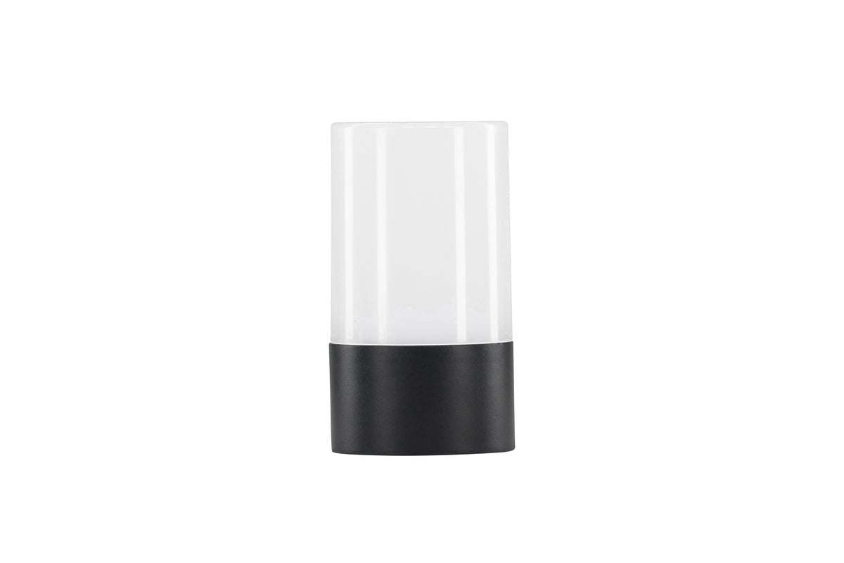 Arilo Outdoor-Tischlampe – Wetterfest, Kunststoff & Stahl, Grau Für Garten