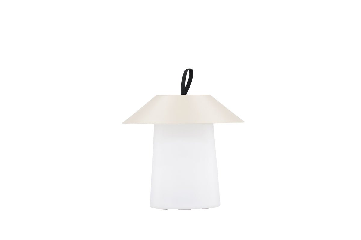 Outdoor-Tischlampe „Eloura“ – in Beige und Schwarz mit 3 Helligkeitsstufen
