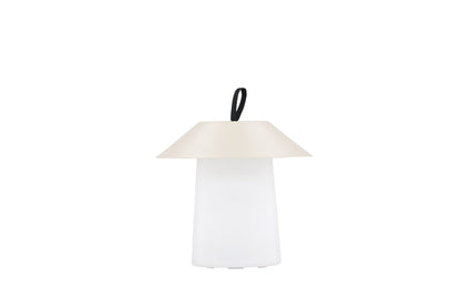 Outdoor-Tischlampe „Eloura“ – in Beige und Schwarz mit 3 Helligkeitsstufen