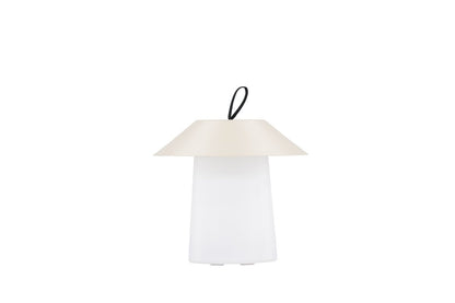 Outdoor-Tischlampe „Eloura“ – in Beige und Schwarz mit 3 Helligkeitsstufen