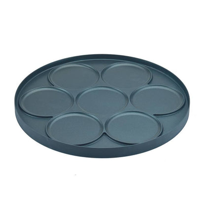 Cosylife CL-CR21RP Crepera 1000W Teflón 37 cm Placas Extraíbles Termostato