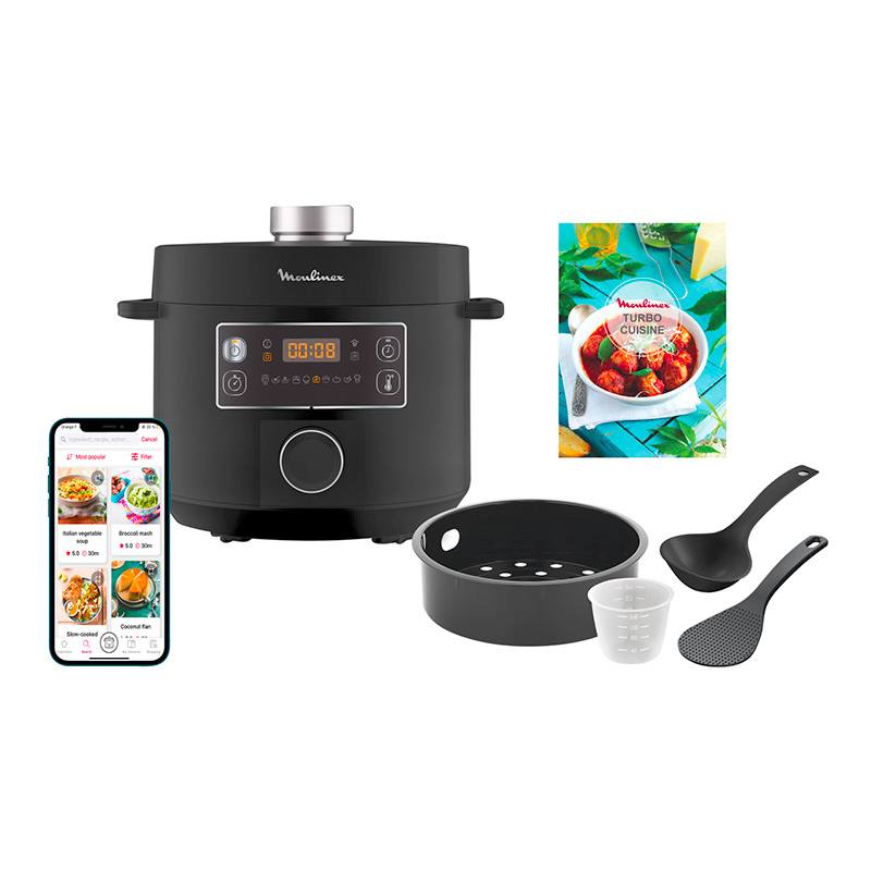 Moulinex CE754810 Cuisine Olla a Presión 5 L 10 Programas