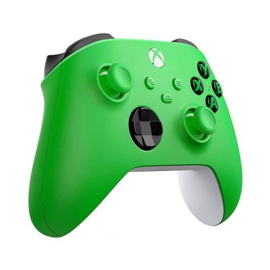 Xbox Mando Inalámbrico Azul con Velocidad Verde