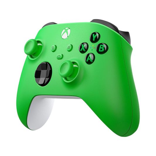 Xbox Mando Inalámbrico Azul con Velocidad Verde